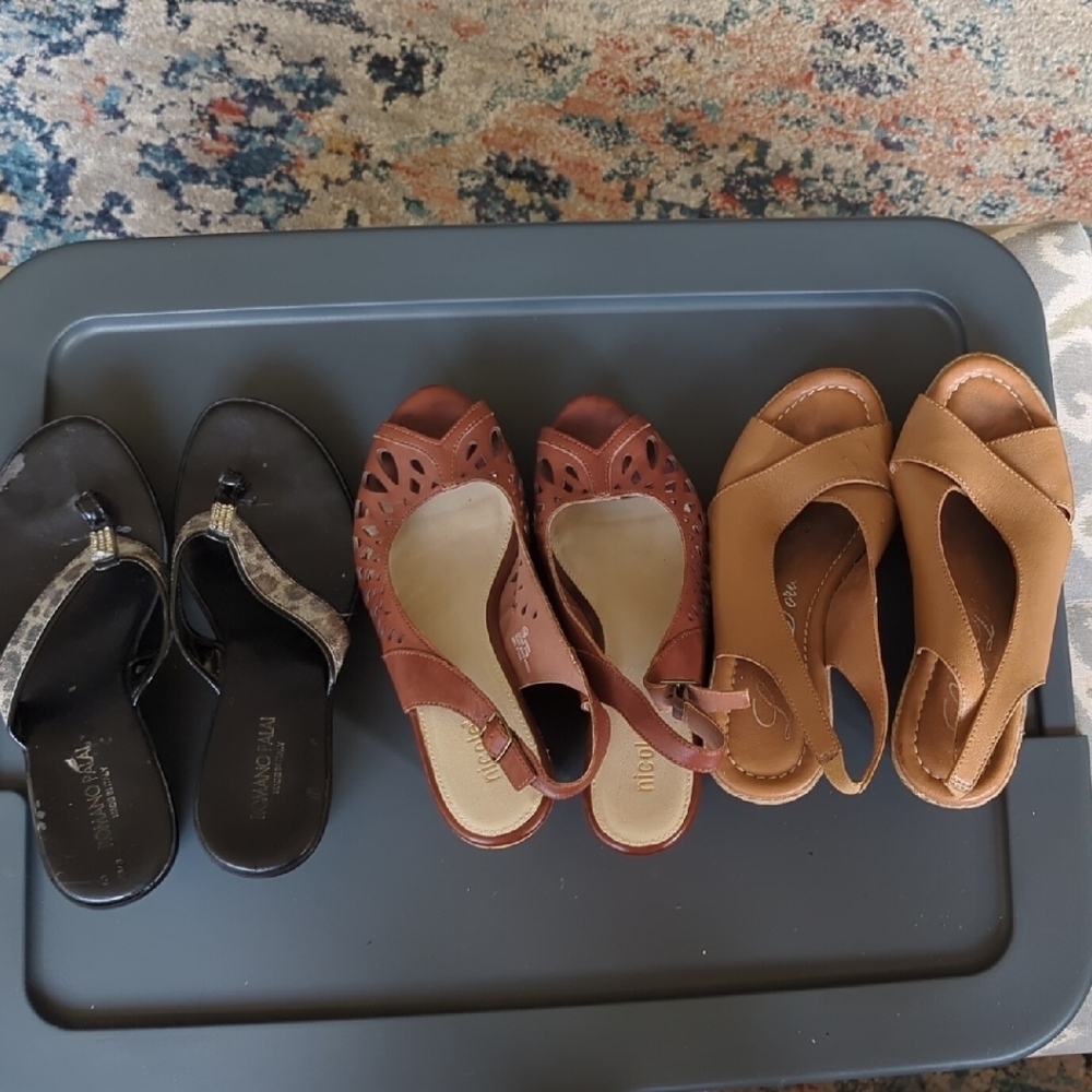 Nicole Brown Women's Sandals